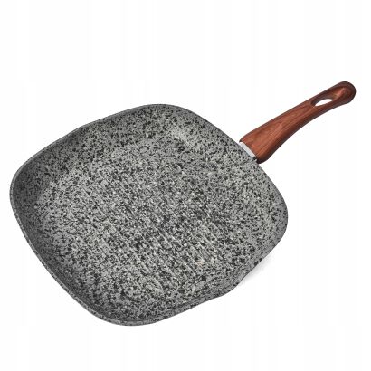 Patelnia grillowa Konighoffer 28 cm granitowa