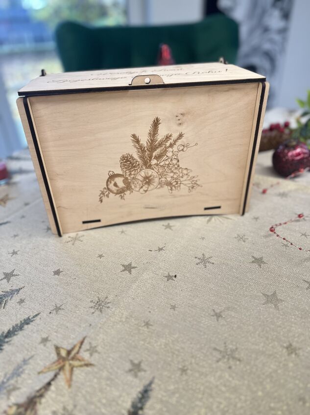 Skrzynka na telefony zamykana ŚWIĄTECZNA