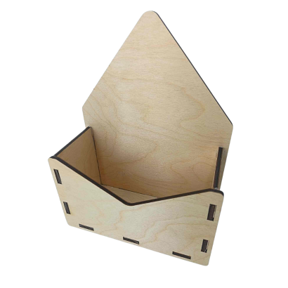 Drewniana koperta pudełko