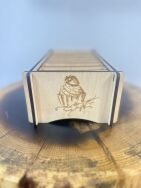 Elegancki Drewniany komplet 2 Organizerów na przyprawy - 9 Przegródek - 4