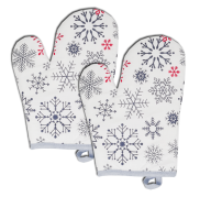 Rękawice kuchenne świąteczne z magnesem 2 szt. - 2