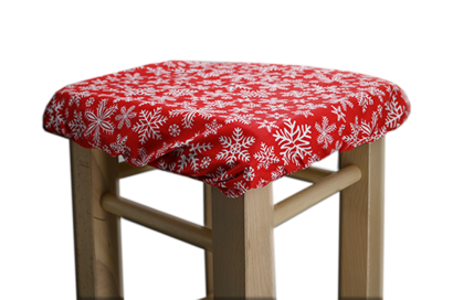 Poduszka ŚWIĄTECZNA na taboret krzesło kwadratowa