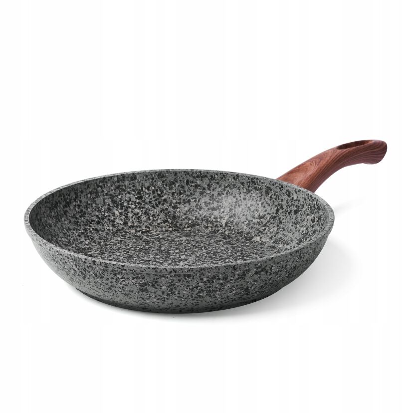 Patelnia tradycyjna Konighoffer Venga 24 cm granitowa