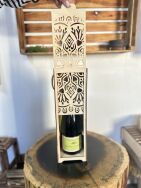 Skrzynka na wino drewniana ażurowa - 2