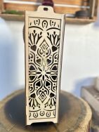 Skrzynka na wino drewniana ażurowa - 5