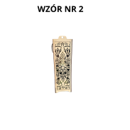Skrzynka na wino drewniana ażurowa - 9