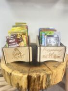 Elegancki Drewniany Przyprawnik 9 Przegródek – Organizer na Przyprawy - 3