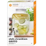 Słoik z kranikiem Tadar Griffo 4 l - 4