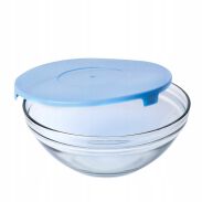 Komplet 5 misek szklanych z pokrywkami - 3