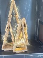 Drewniana Choinka Dekoracyjna 80cm opalana - 3